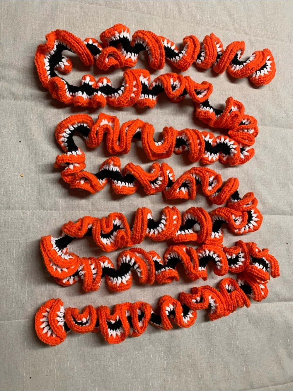 Hand Crafted garland spiral